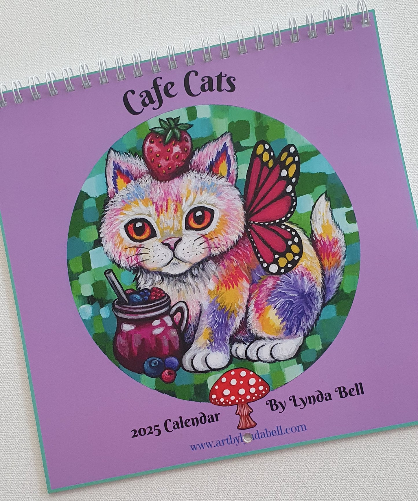 2025 Calendar: Cafe Cats (small)