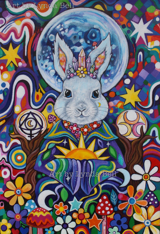 Empress Bunnie - original painting